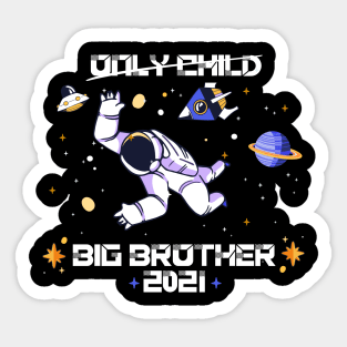 big brother 2021 boy astronaut pregancy announcement Sticker